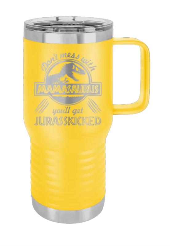 You'll Get Your Jurasskicked - 20oz Mug Laser Engraved - Image 17