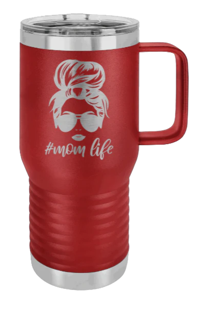 #MomLife - 20oz Mug Laser Engraved - Image 8