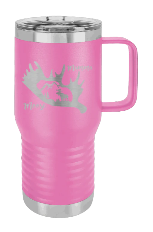 Mamma Moose - 20oz Mug Laser Engraved - Image 12