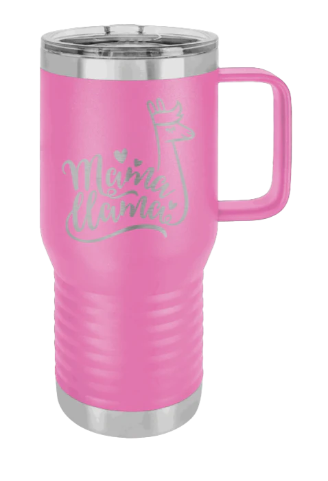 Mama Llama - 20oz Mug Laser Engraved - Image 12