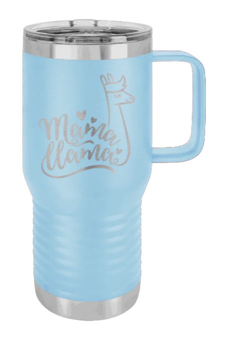 Mama Llama - 20oz Mug Laser Engraved - Image 6