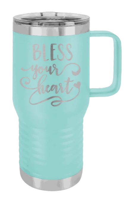 Bless Your Heart - 20oz Mug Laser Engraved - Image 15