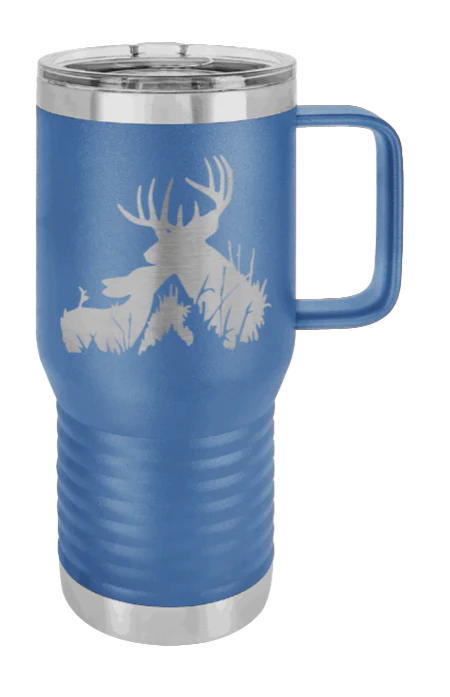 Buck & Doe - 20oz Mug Laser Engraved - Image 2