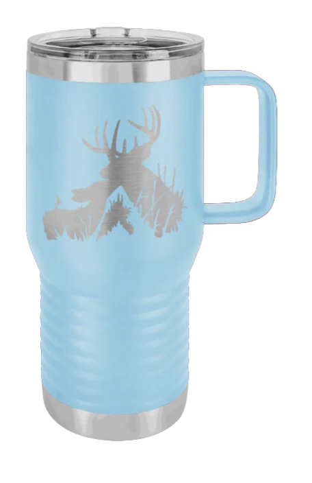 Buck & Doe - 20oz Mug Laser Engraved - Image 6