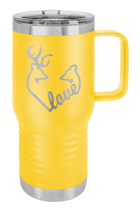 Buck Doe Love - 20oz Mug Laser Engraved - Image 17