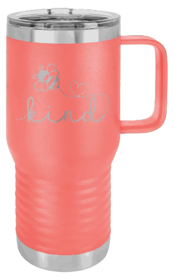 Bee Kind - 20oz Mug Laser Engraved - Image 3