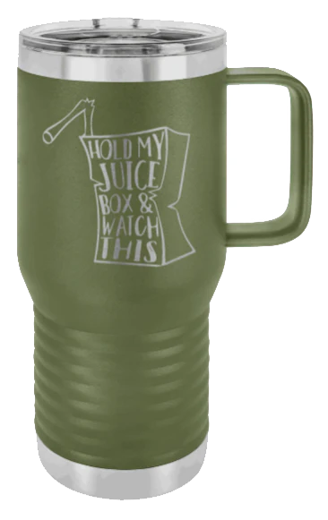 Hold My Juice Box - 20oz Mug Laser Engraved - Image 10
