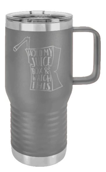 Hold My Juice Box - 20oz Mug Laser Engraved - Image 4