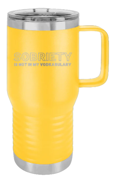 Sobriety - 20oz Mug Laser Engraved - Image 17