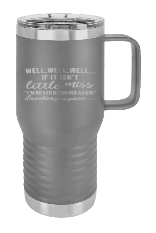 Never Drinking Again - 20oz Mug Laser Engraved - Image 4
