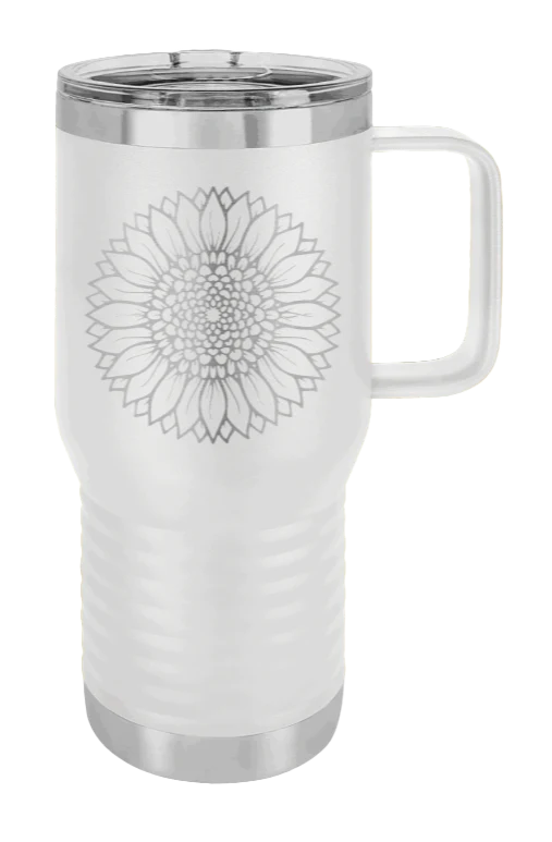 Sunflower - 20oz Mug Laser Engraved - Image 16