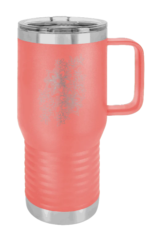 Cherry Blossom  - 20oz Mug Laser Engraved - Image 3