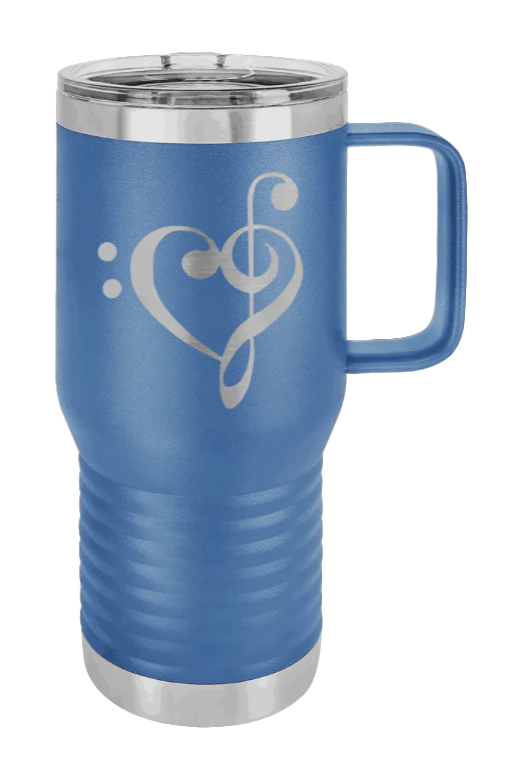 Love Music - 20oz Mug Laser Engraved - Image 2