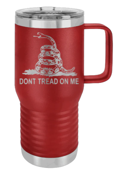 Don't Tread On Me - 20oz Mug Laser Engraved - Image 8