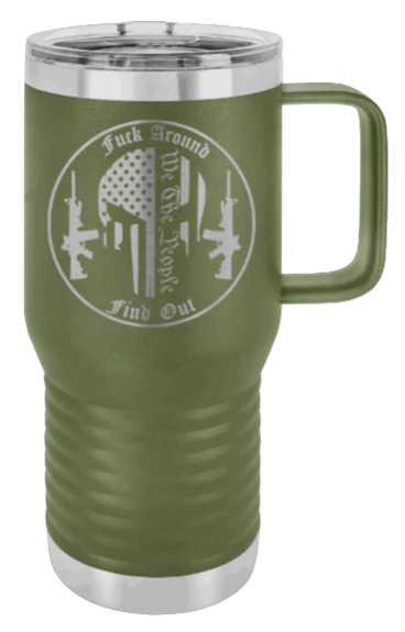 FAFO Punisher - 20oz Mug Laser Engraved - Image 10