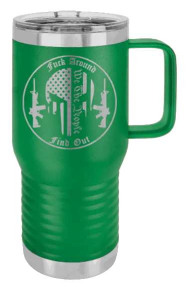 FAFO Punisher - 20oz Mug Laser Engraved - Image 5