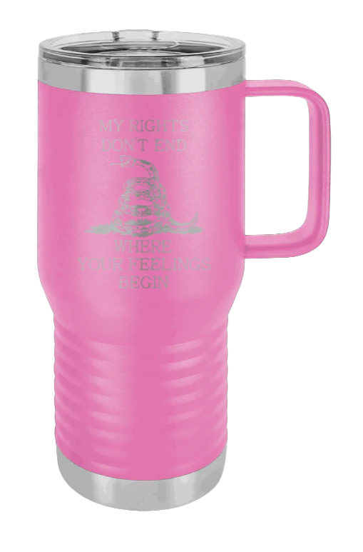 My Rights - 20oz Mug Laser Engraved - Image 12