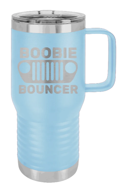 Boobie Bouncer - 20oz Mug Laser Engraved - Image 5