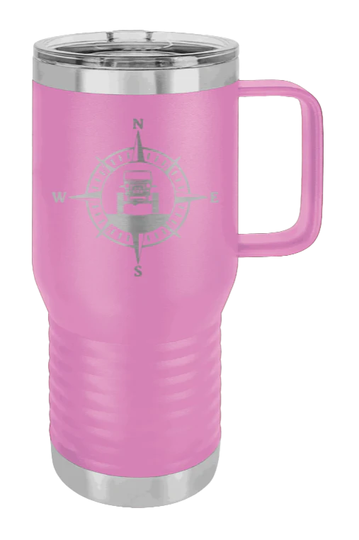Jeep Compass CJ - 20oz Mug Laser Engraved - Image 6