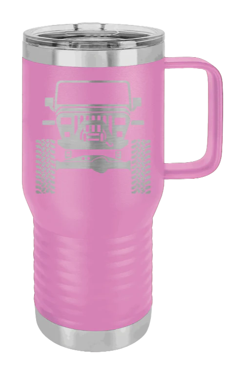 Jeep YJ - 20oz Mug Laser Engraved - Image 7