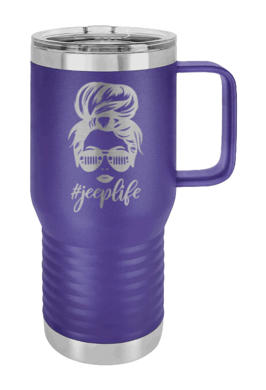 Jeep Life - 20oz Mug Laser Engraved - Image 12