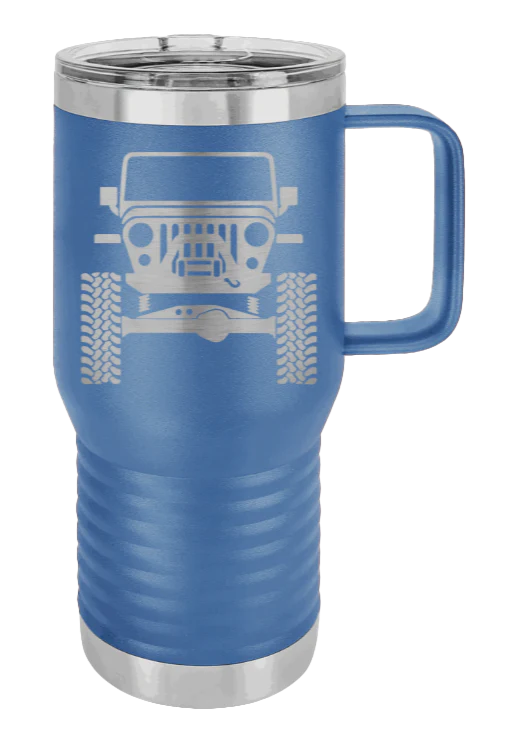 Jeep TJ - 20oz Mug Laser Engraved - Image 2