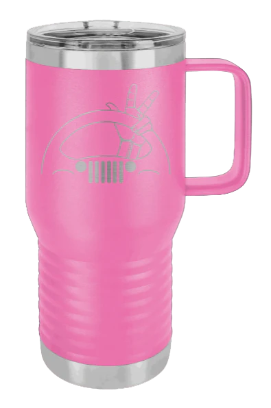 Jeep Wave 2 - 20oz Mug Laser Engraved - Image 12