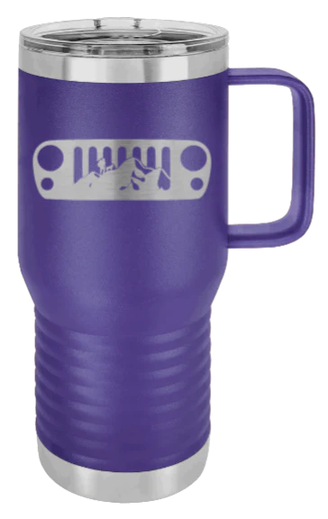 JK Grill Mountains - 20oz Mug Laser Engraved - Image 13