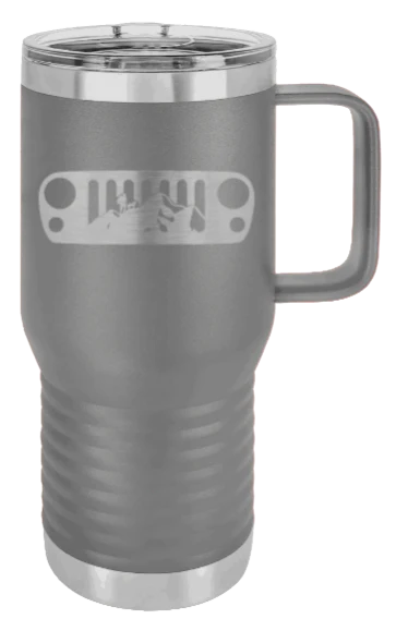 JK Grill Mountains - 20oz Mug Laser Engraved - Image 4