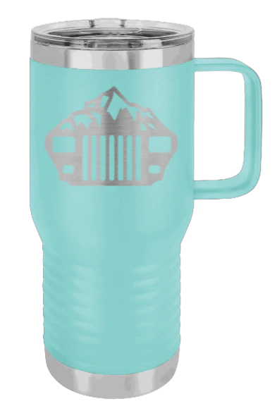 YJ Mountains - 20oz Mug Laser Engraved - Image 15