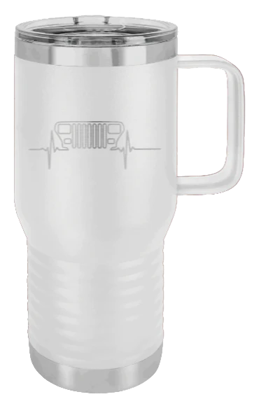 YJ Heartbeat - 20oz Mug Laser Engraved - Image 16