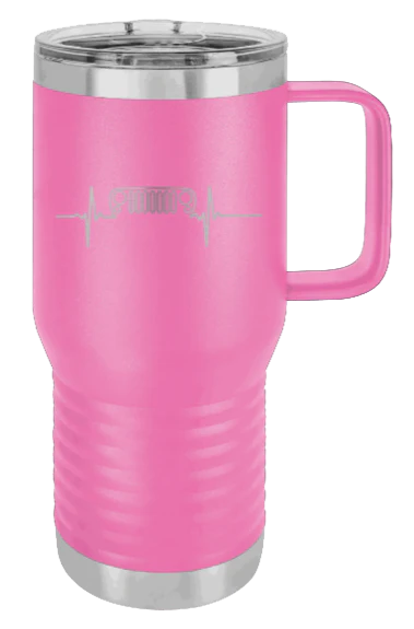JK Heartbeat - 20oz Mug Laser Engraved - Image 12