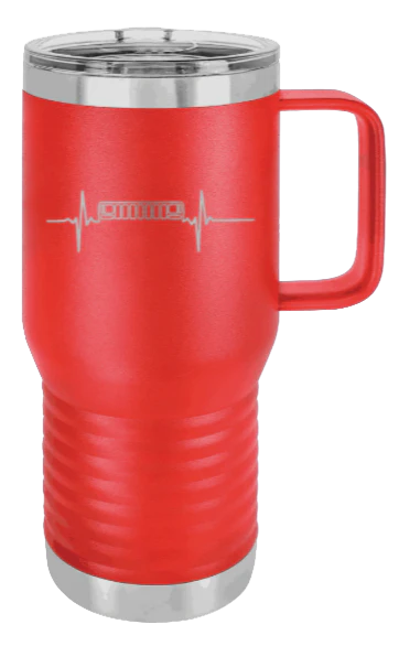 ZJ Heartbeat - 20oz Mug Laser Engraved - Image 14