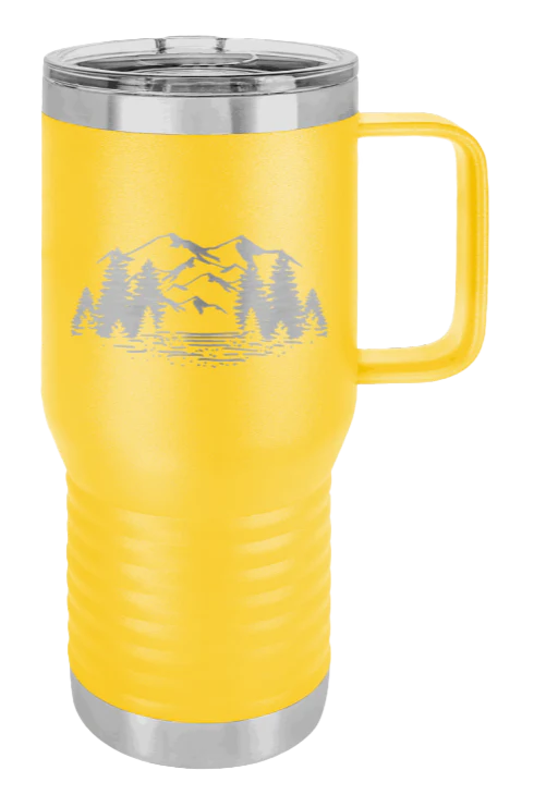 Mountains - 20oz Mug Laser Engraved - Image 16