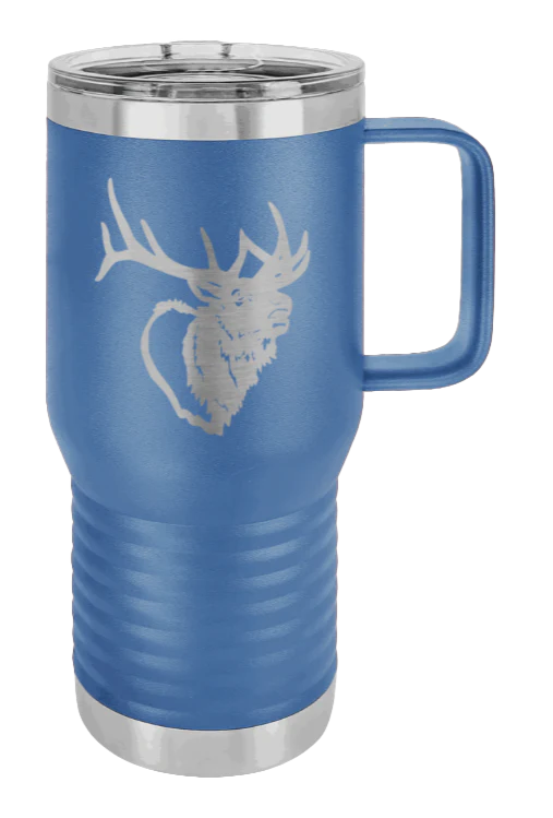 Elk Head - 20oz Mug Laser Engraved