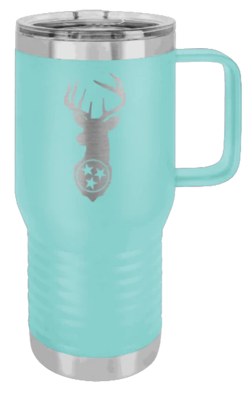 Tristar Deer - 20oz Mug Laser Engraved - Image 15