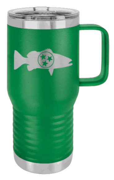 Tristar Bass - 20oz Mug Laser Engraved - Image 5