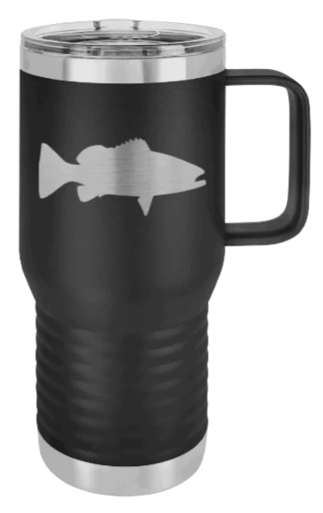 Bass - 20oz Mug Laser Engraved