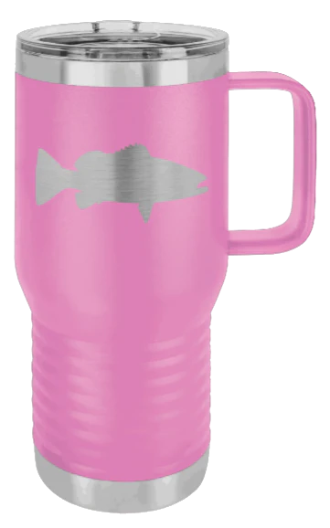 Bass - 20oz Mug Laser Engraved - Image 7