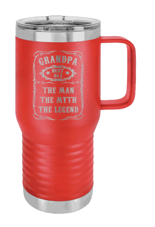 The Man, The Myth, The Legend - 20oz Mug Laser Engraved - Image 13