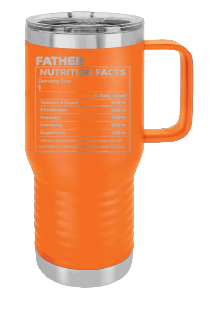 Father Nutrition - 20oz Mug Laser Engraved - Image 10