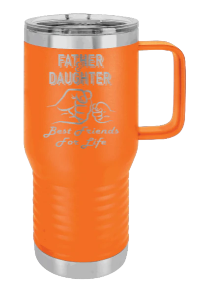 Father & Daughter Fist Bump - 20oz Mug Laser Engraved - Image 10