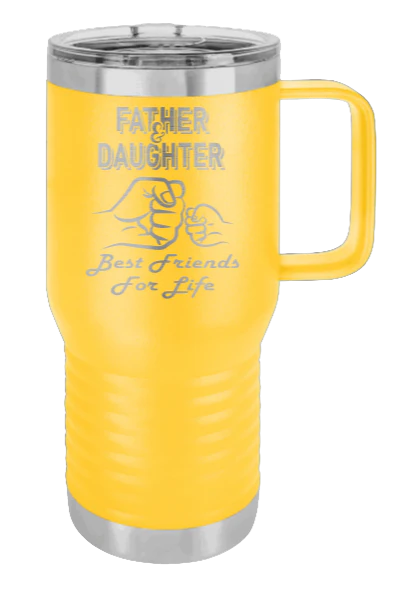 Father & Daughter Fist Bump - 20oz Mug Laser Engraved - Image 16