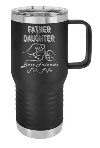 Father & Daughter Fist Bump - 20oz Mug Laser Engraved - Image 9