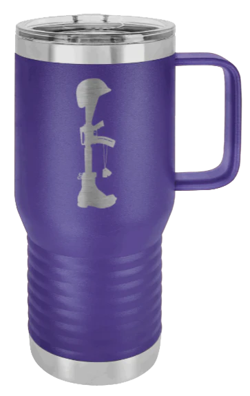 Soldiers Cross - 20oz Mug Laser Engraved - Image 13