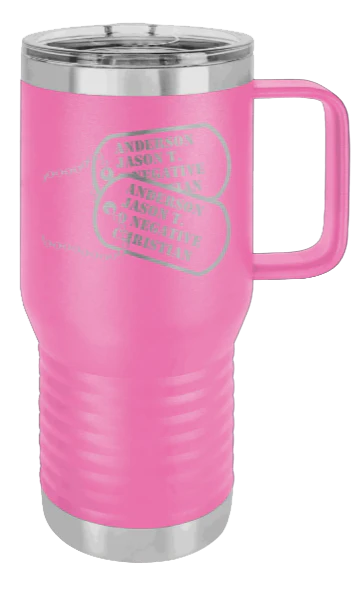 Dog Tags - 20oz Mug Laser Engraved - Image 12