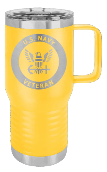 Navy Veteran - 20oz Mug Laser Engraved - Image 17