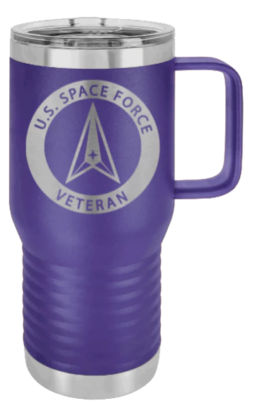 Space Force Veteran - 20oz Mug Laser Engraved - Image 13