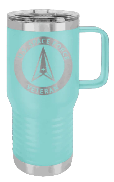 Space Force Veteran - 20oz Mug Laser Engraved - Image 15