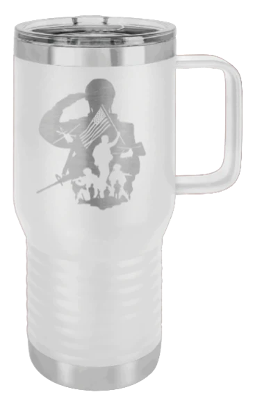 Soldier - 20oz Mug Laser Engraved - Image 16